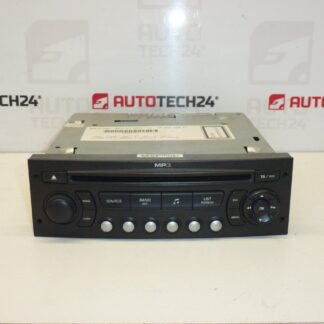 Ραδιόφωνο αυτοκινήτου με CD MP3 Citroën Peugeot 9662925977 6564CJ