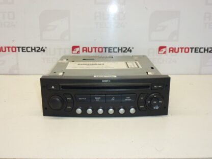 Ραδιόφωνο αυτοκινήτου με CD MP3 Citroën Peugeot 9662925977 6564CJ